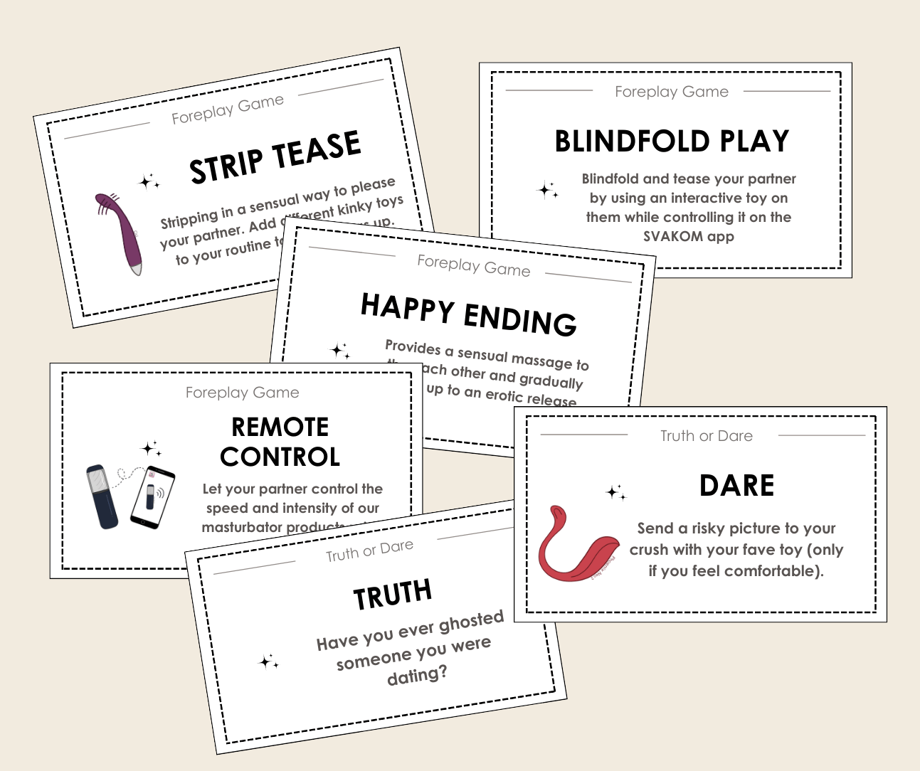Free Printable Foreplay & Truth or Dare Coupon Cards to Spice Up Bedroom Vibe