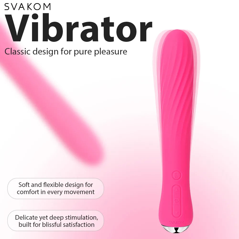 ANYA | Vibrating wand WITH WARMING FEATURE - SVAKOM ANYA | Vibrating wand WITH WARMING FEATURE - SVAKOM