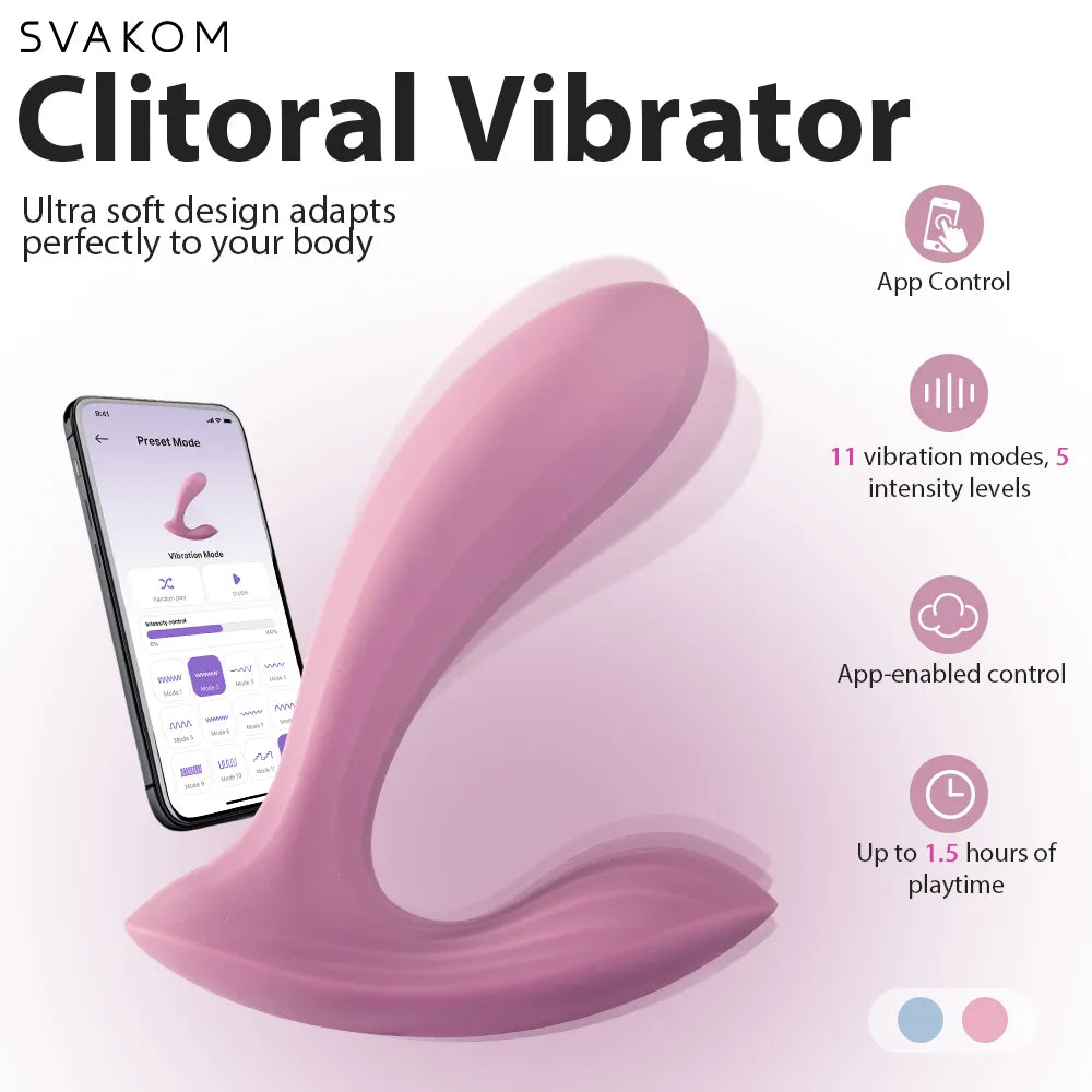 ERICA | Discreet & Wearable Interactive Female Adult Toy - SVAKOM ERICA | Discreet & Wearable Interactive Female Adult Toy - SVAKOM