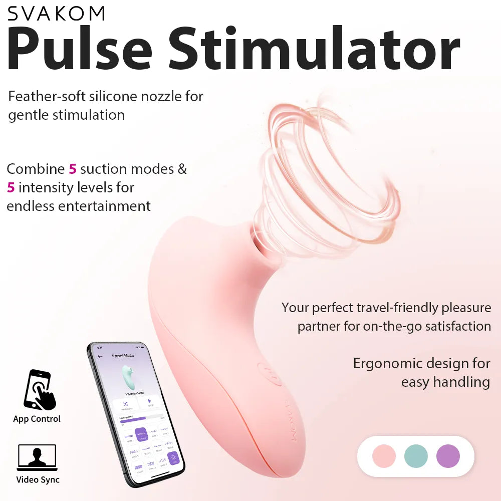 PULSE LITE NEO | Interactive Pulse Clitoral Stimulator - SVAKOM PULSE LITE NEO | Interactive Pulse Clitoral Stimulator - SVAKOM