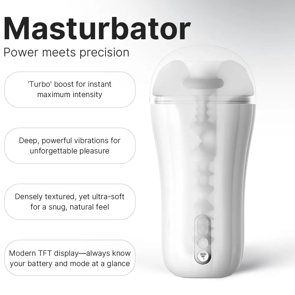ROBIN | Vibrating Stroking Masturbator - SVAKOM ROBIN | Vibrating Stroking Masturbator - SVAKOM
