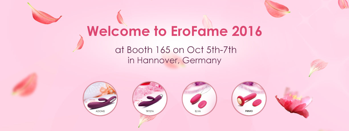 SVAKOM, an International Brand of Sexual Stimulators, Is Attending EroFame 2016 at Hannover, Germany