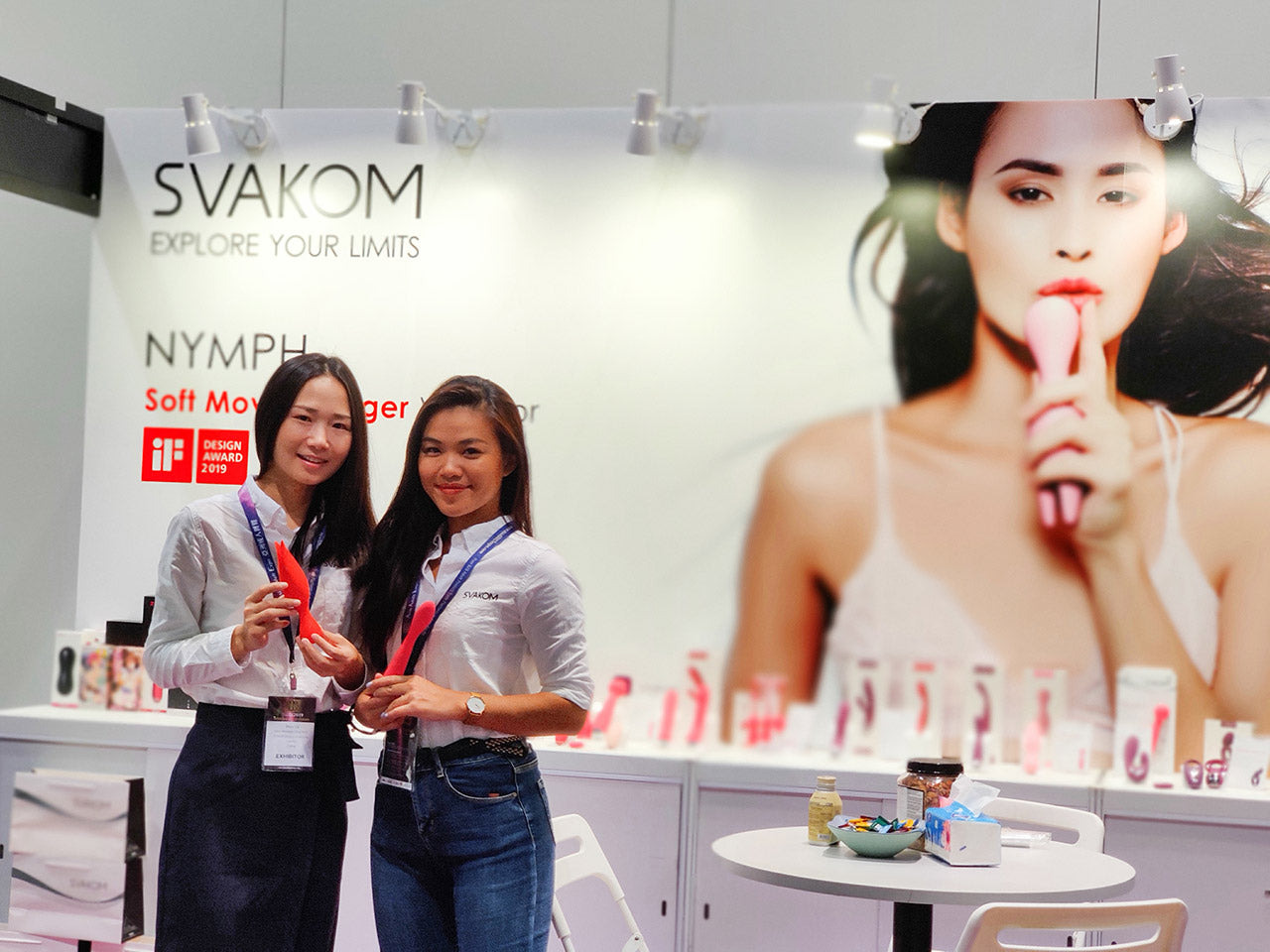 SVAKOM Attended Asia Adult Expo In Hong Kong