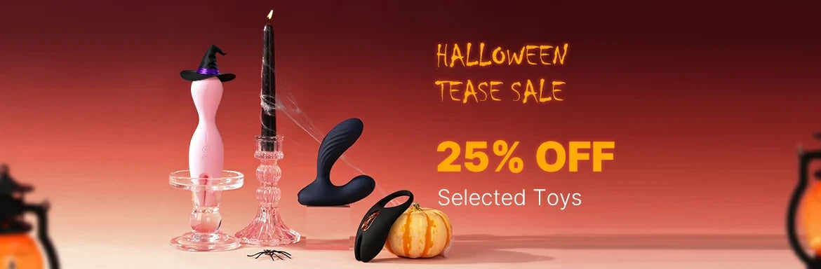 shop 25% off sex toys with discreet shipment during halloween online