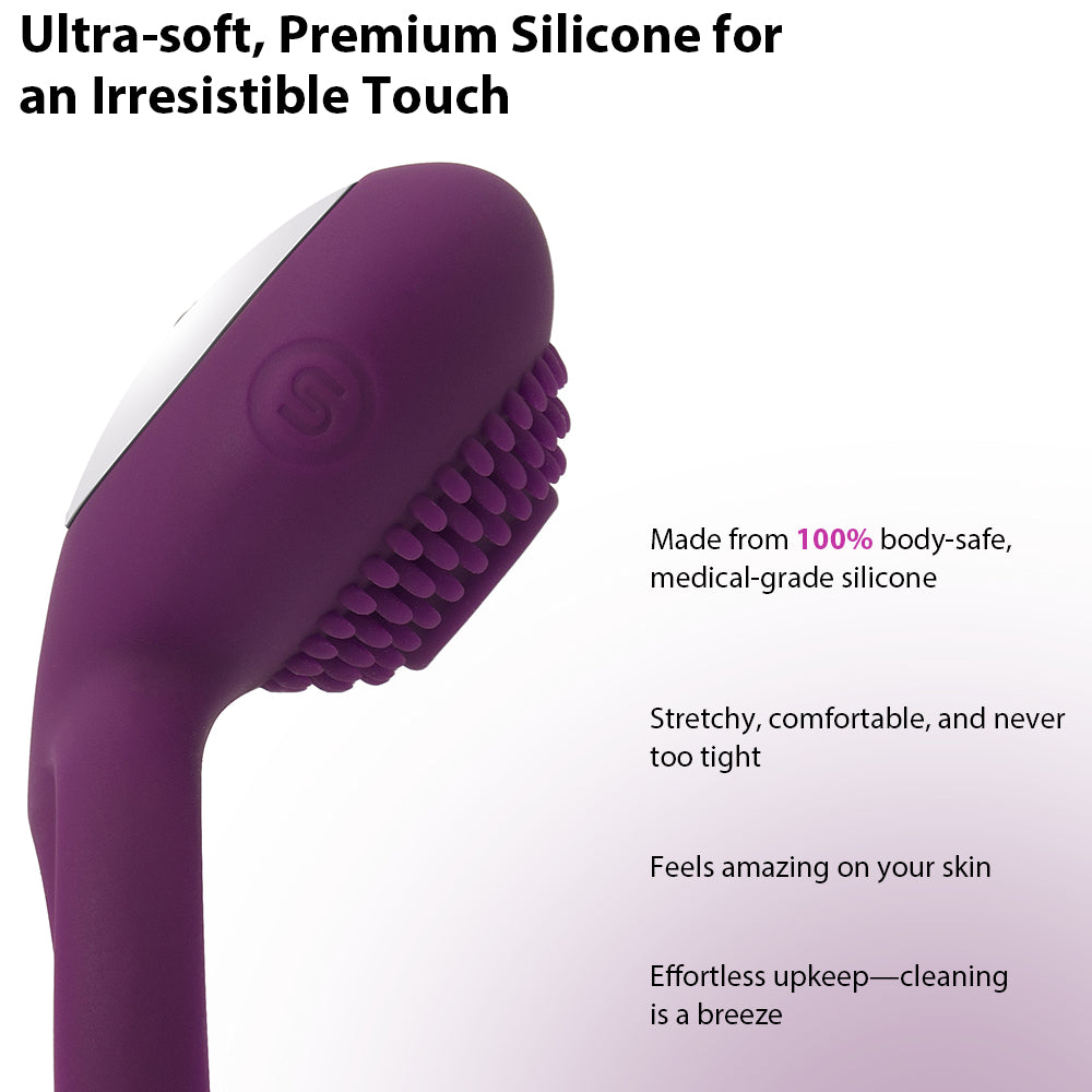 TAMMY | Vibrating Double Cock Ring - SVAKOM TAMMY | Vibrating Double Cock Ring - SVAKOM