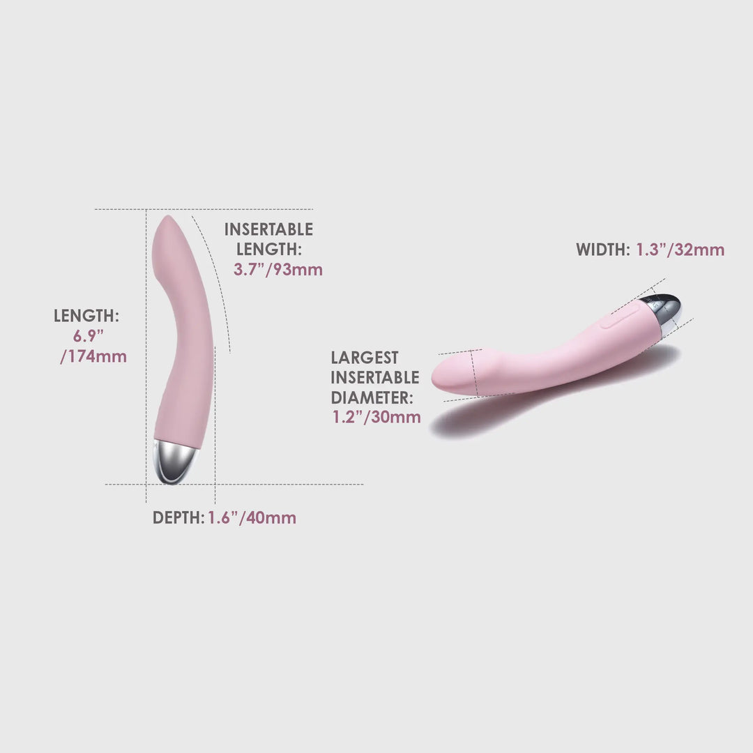 AMY | Vibrating Wand, Firm G-spot Vibrator - SVAKOM AMY | Vibrating Wand, Firm G-spot Vibrator - SVAKOM