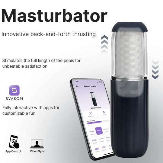 ALEX NEO 2 | Interactive Thrusting Sex Simulator Masturbator - SVAKOM ALEX NEO 2 | Interactive Thrusting Sex Simulator Masturbator - SVAKOM