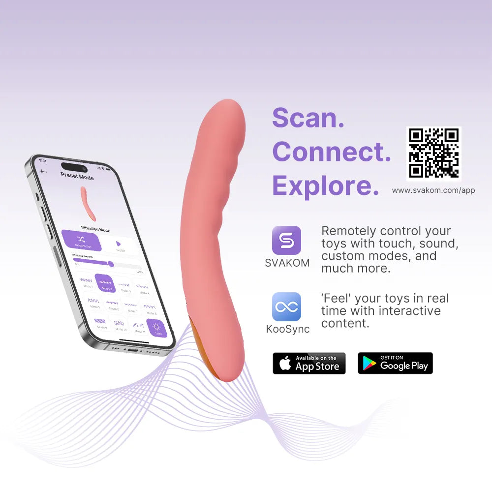 Ava Neo | Interactive Thrusting Dildo-like Vibrator - SVAKOM Ava Neo | Interactive Thrusting Dildo-like Vibrator - SVAKOM