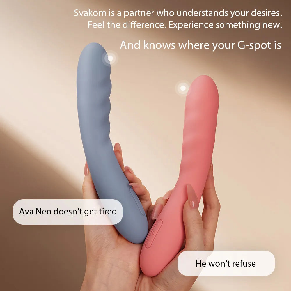 Ava Neo | Interactive Thrusting Dildo-like Vibrator - SVAKOM Ava Neo | Interactive Thrusting Dildo-like Vibrator - SVAKOM