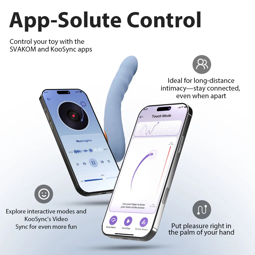 Ava Neo | Interactive Thrusting Dildo-like Vibrator - SVAKOM Ava Neo | Interactive Thrusting Dildo-like Vibrator - SVAKOM