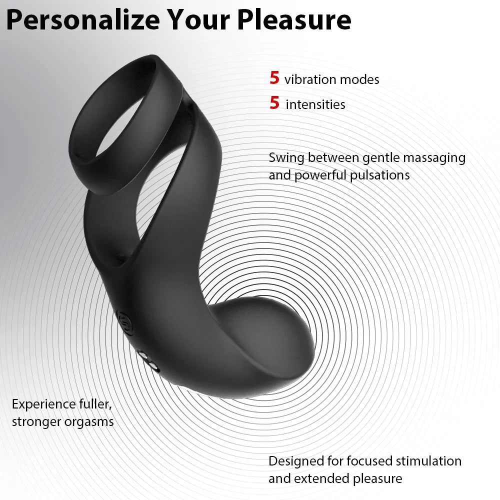 BENEDICT | MALE ENHANCEMENT VIBRATING RING - SVAKOM BENEDICT | MALE ENHANCEMENT VIBRATING RING - SVAKOM