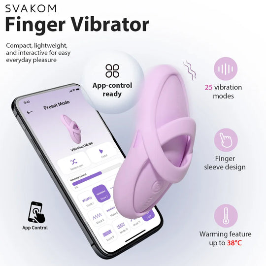 ECHO 2 | Flexible Finger Foreplay Vibrator - SVAKOM ECHO 2 | Flexible Finger Foreplay Vibrator - SVAKOM