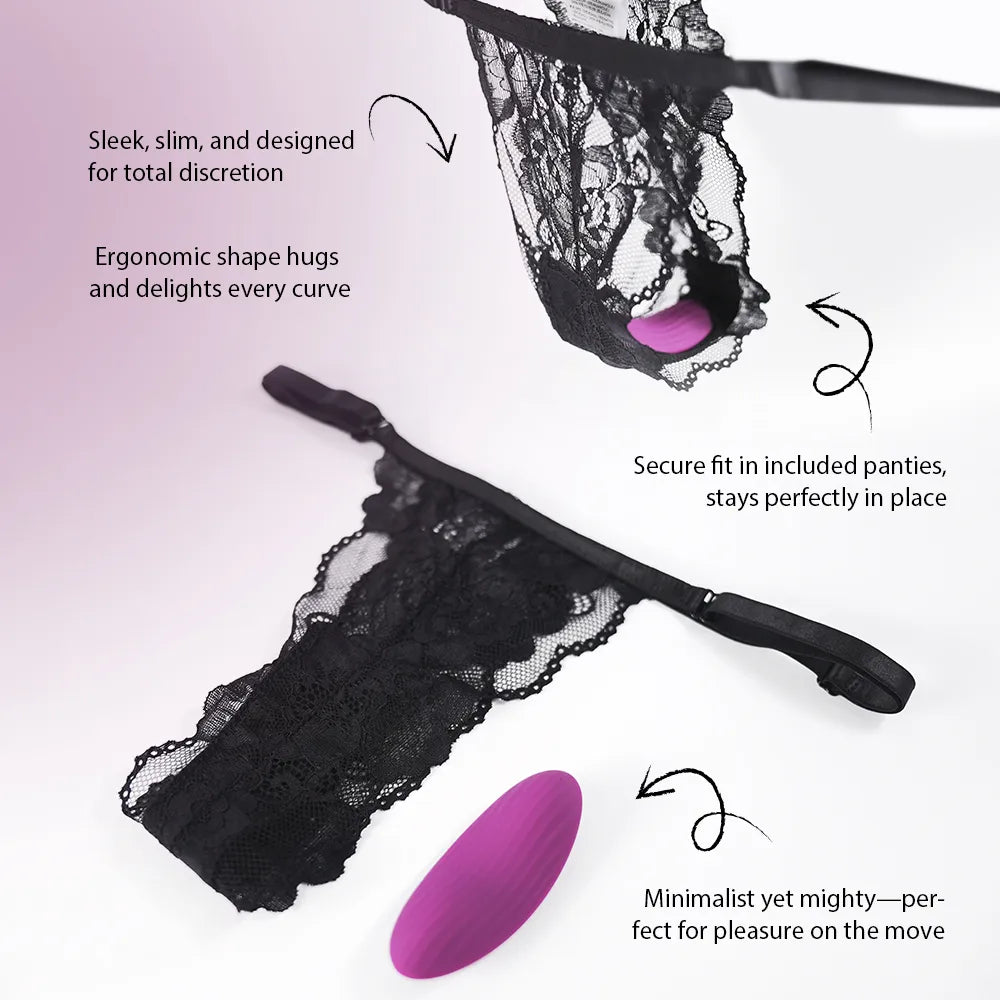 EDENY | Wearable Interactive Clitoral Panty Vibrator - SVAKOM EDENY | Wearable Interactive Clitoral Panty Vibrator - SVAKOM