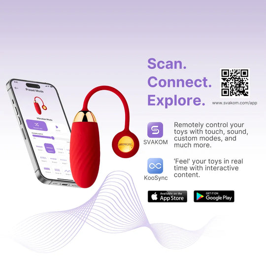ELLA NEO | Interaktive App-gesteuerte Eier-Vibrator - SVAKOM ELLA NEO | Interaktive App-gesteuerte Eier-Vibrator - SVAKOM