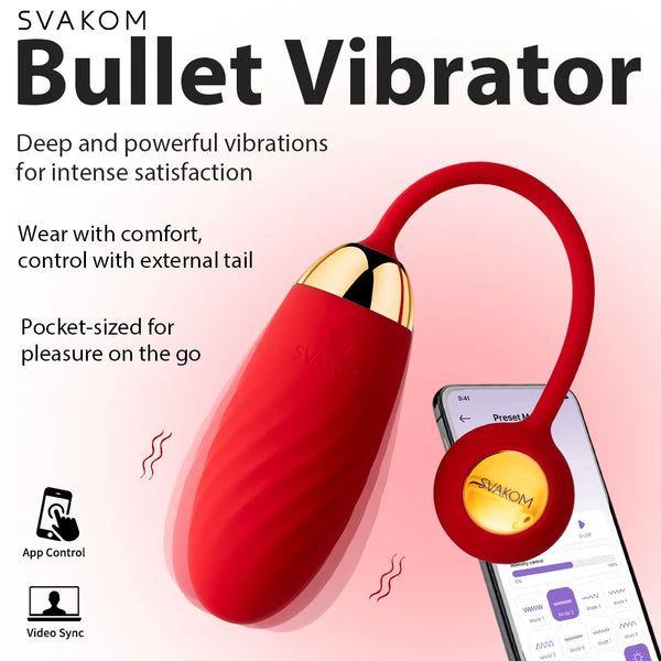 ELLA NEO | Interactive App-controlled Egg Vibrator - SVAKOM ELLA NEO | Interactive App-controlled Egg Vibrator - SVAKOM
