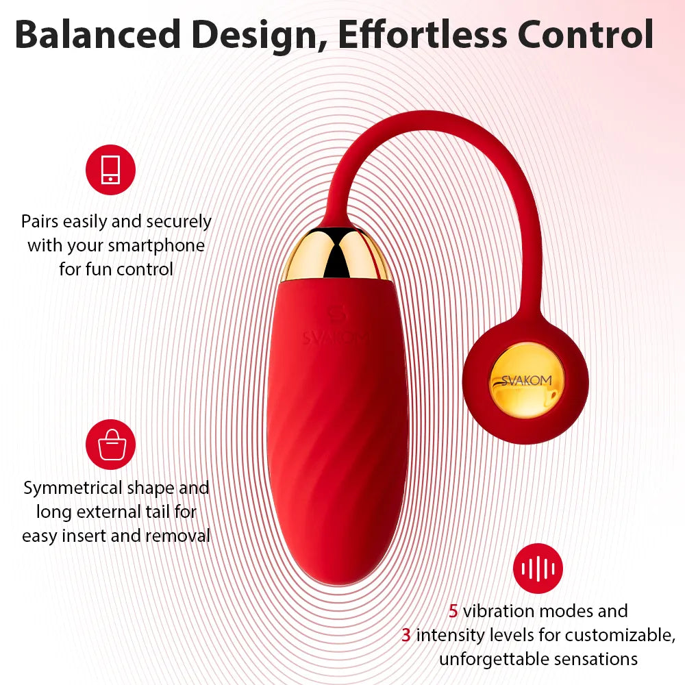 ELLA NEO | Interactive App-controlled Egg Vibrator - SVAKOM ELLA NEO | Interactive App-controlled Egg Vibrator - SVAKOM