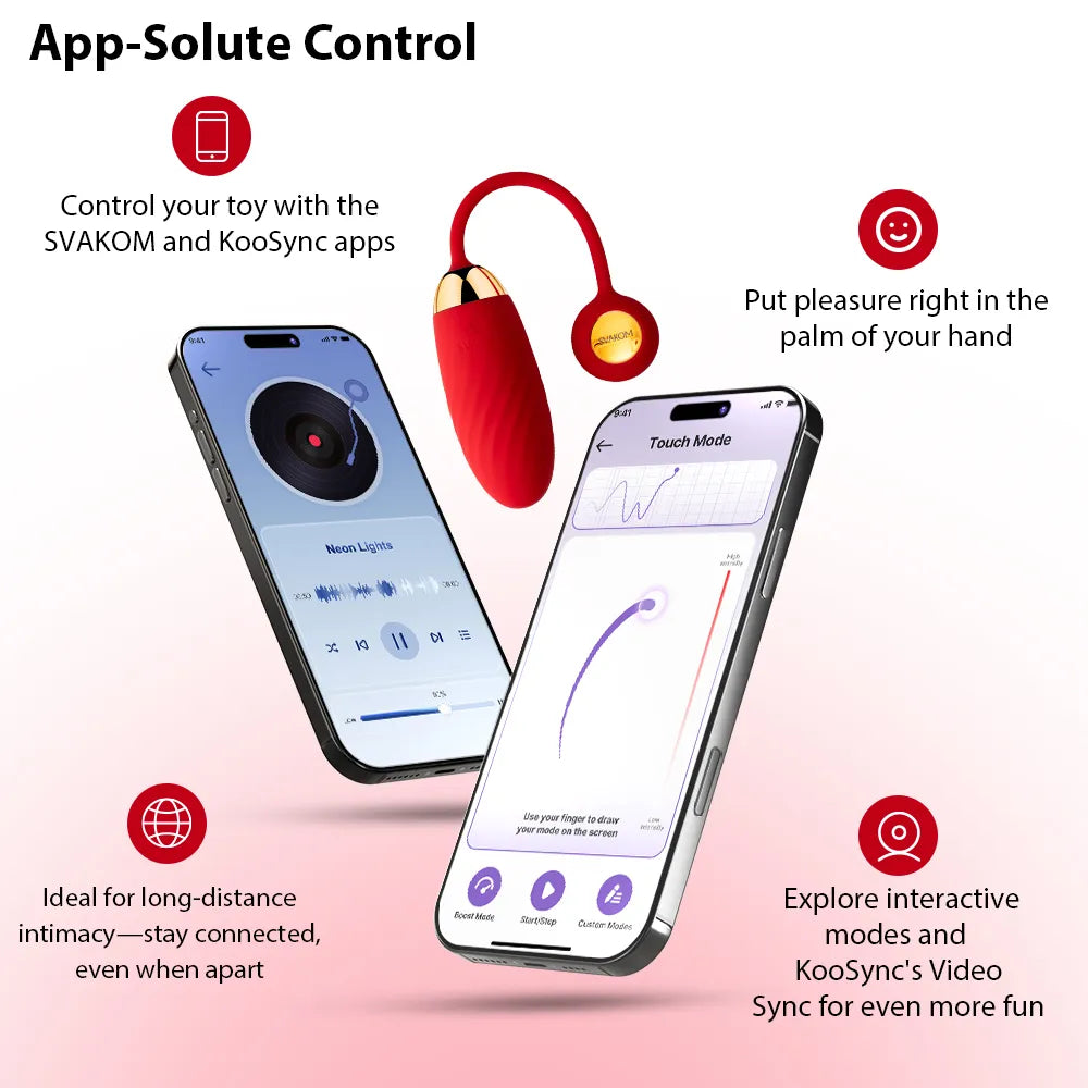 ELLA NEO | Interactive App-controlled Egg Vibrator - SVAKOM ELLA NEO | Interactive App-controlled Egg Vibrator - SVAKOM
