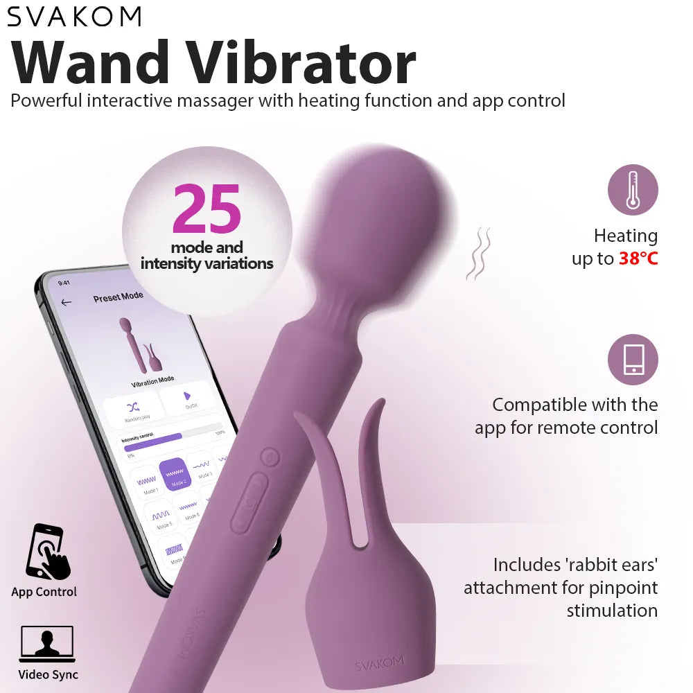 Shop Best Powerful Wand Vibrators Online - SVAKOM Shop Best Powerful Wand Vibrators Online - SVAKOM