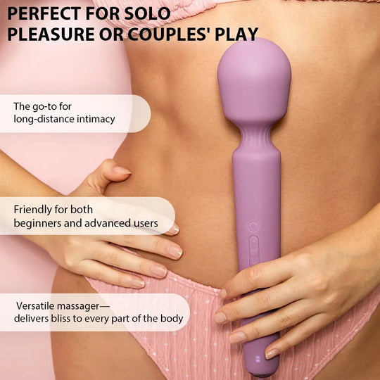 EMMA NEO 2 | Powerful & Interactive Wand Vibrator - SVAKOM EMMA NEO 2 | Powerful & Interactive Wand Vibrator - SVAKOM