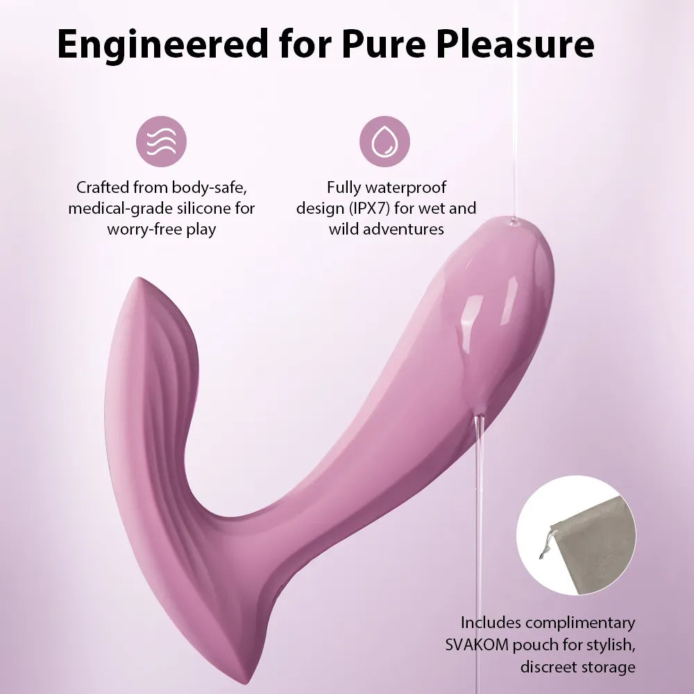ERICA | Discreet & Wearable Interactive Female Adult Toy - SVAKOM ERICA | Discreet & Wearable Interactive Female Adult Toy - SVAKOM