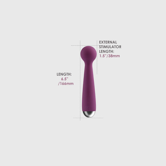 MINI EMMA | Svakom Powerful Mini Wand Vibrator SVAKOM MINI EMMA | Svakom Powerful Mini Wand Vibrator SVAKOM