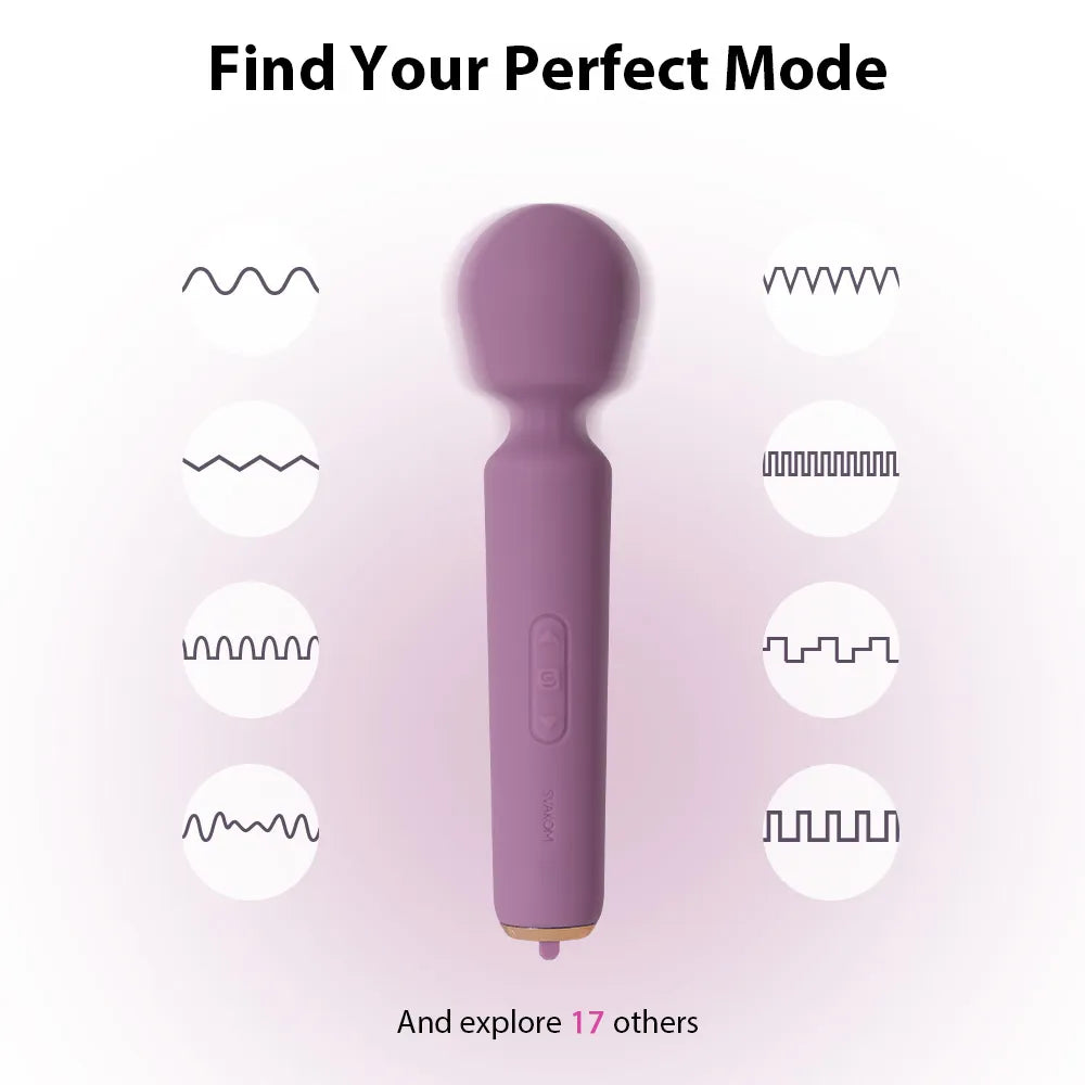 MINI EMMA NEO | Interactive Compact Wand Vibrator - SVAKOM MINI EMMA NEO | Interactive Compact Wand Vibrator - SVAKOM