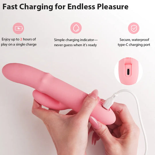 MORA NEO | Interaktiver Kaninchenvibrator mit thrustenden Perlen - SVAKOM MORA NEO | Interaktiver Kaninchenvibrator mit thrustenden Perlen - SVAKOM
