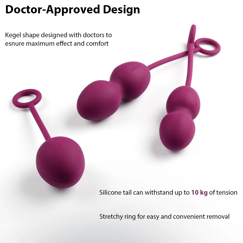 NOVA | Weighted Kegel Balls with Cord Set - SVAKOM NOVA | Weighted Kegel Balls with Cord Set - SVAKOM