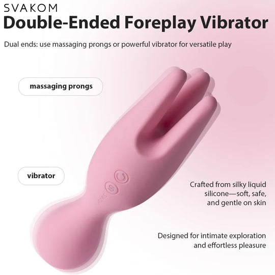 NYMPH | Couple's Foreplay Vibrator - SVAKOM NYMPH | Couple's Foreplay Vibrator - SVAKOM