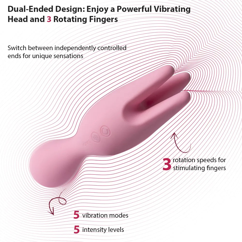 NYMPH | Couple's Foreplay Vibrator - SVAKOM NYMPH | Couple's Foreplay Vibrator - SVAKOM