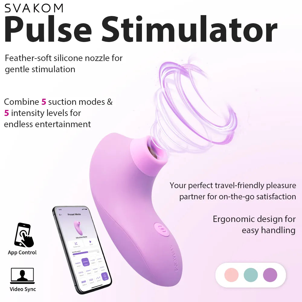 PULSE LITE NEO | Interactive Pulse Clitoral Stimulator - SVAKOM PULSE LITE NEO | Interactive Pulse Clitoral Stimulator - SVAKOM