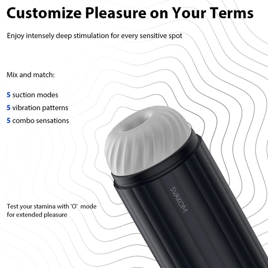 SAM NEO 2 PRO | INTERACTIVE HEATING, SUCKING & VIBRATING MASTURBATOR - SVAKOM SAM NEO 2 PRO | INTERACTIVE HEATING, SUCKING & VIBRATING MASTURBATOR - SVAKOM