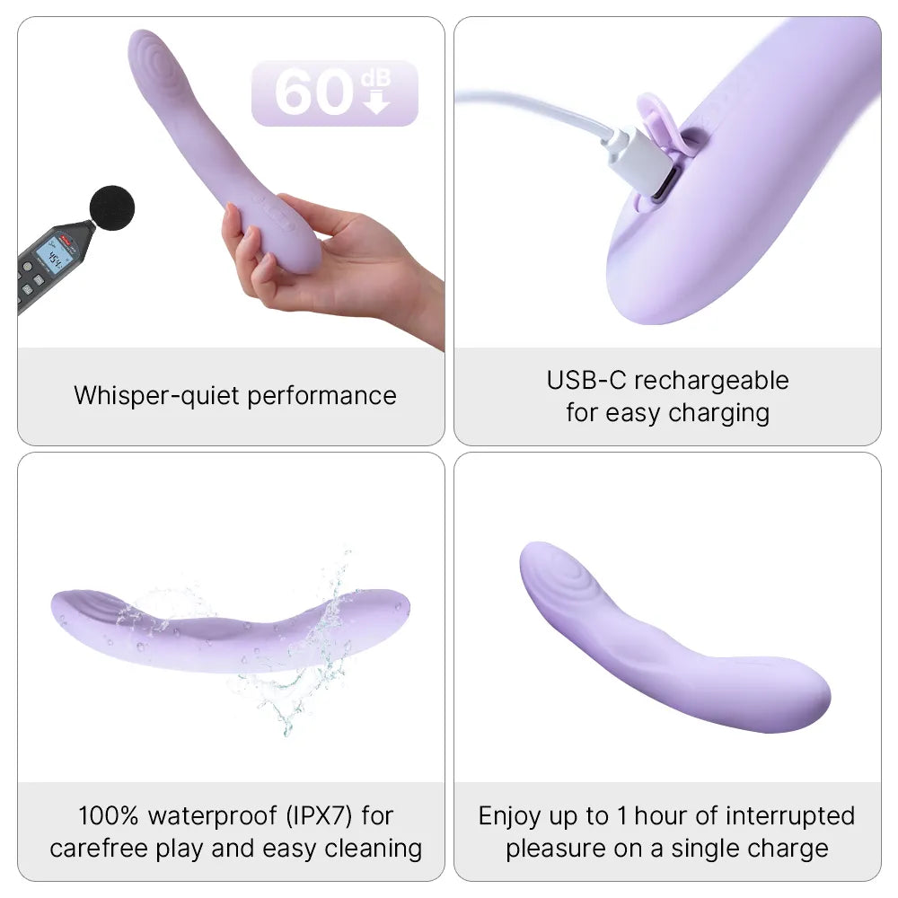 SELENA | App-Controlled Heating & Thrusting Vibrator - SVAKOM SELENA | App-Controlled Heating & Thrusting Vibrator - SVAKOM
