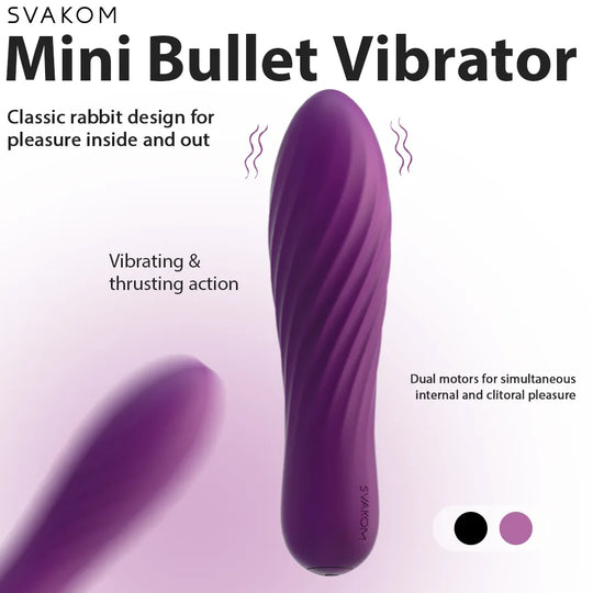 TULIP | Strong Firm Bullet Vibrator - SVAKOM TULIP | Strong Firm Bullet Vibrator - SVAKOM