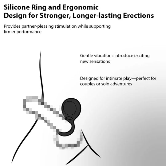 TYLER | Vibrating Cock Ring with Textured Head - SVAKOM TYLER | Vibrating Cock Ring with Textured Head - SVAKOM