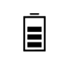 ADONIS battery life icon