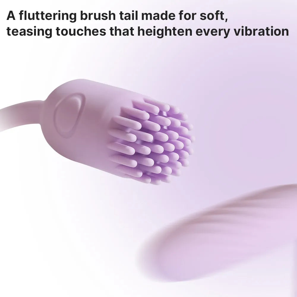 PLUME by SVAKOM | Flexible Brush Tail Bullet Vibrator PLUME by SVAKOM | Flexible Brush Tail Bullet Vibrator