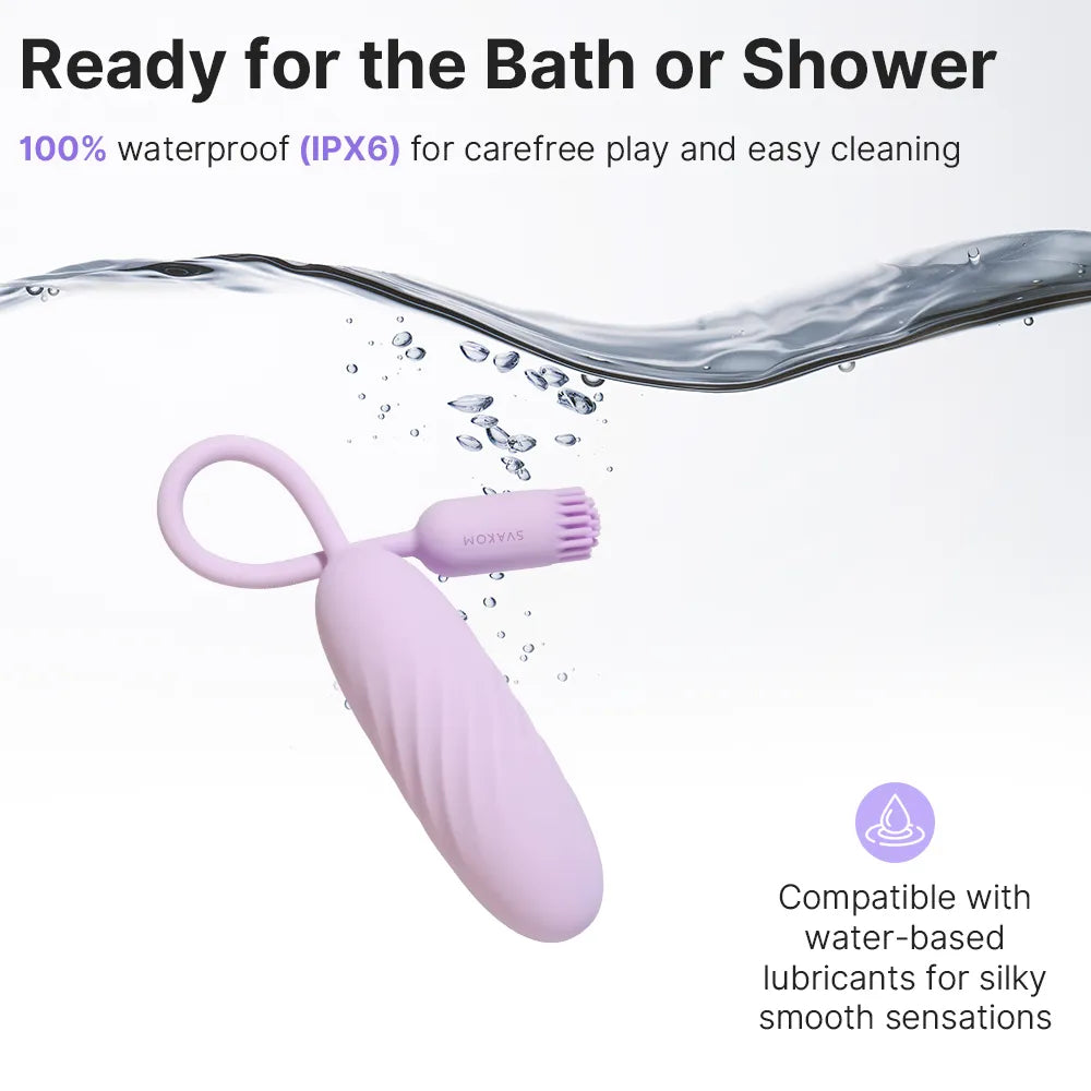 PLUME by SVAKOM | Flexible Brush Tail Bullet Vibrator PLUME by SVAKOM | Flexible Brush Tail Bullet Vibrator